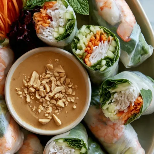 Vietnamese spring rolls