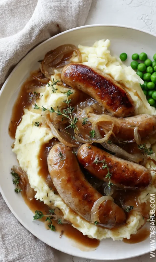 bangers and mash