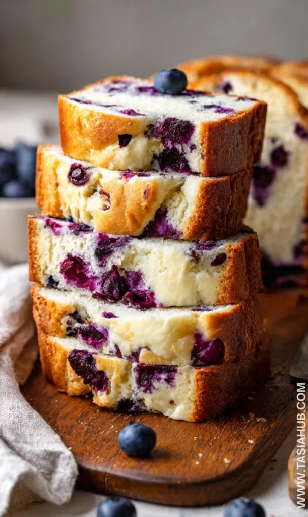 blueberry cream cheese loaf