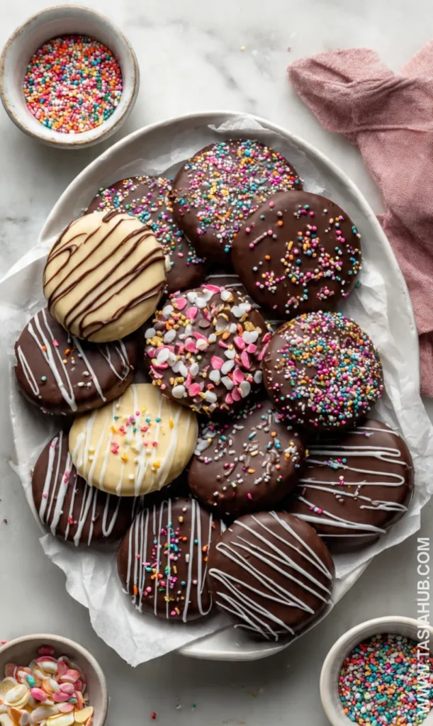 chocolate dipped oreos