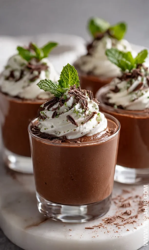 chocolate mint MOUSSE