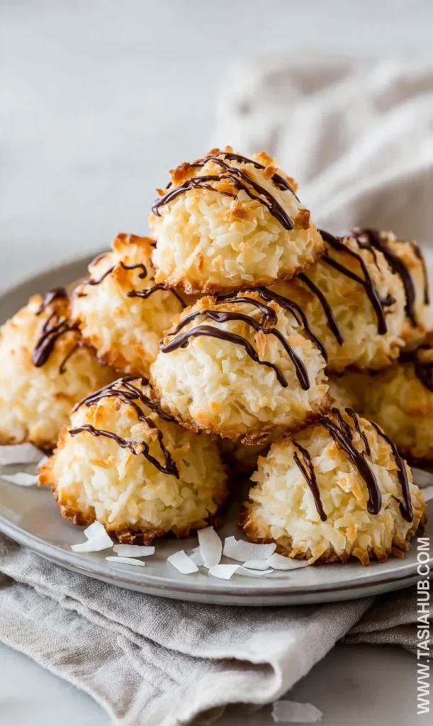 coconut macaroons with condensed milk