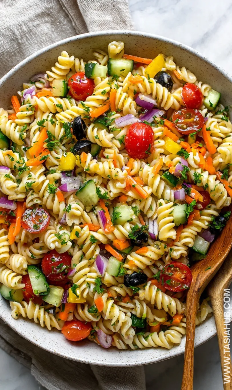 garden pasta salad recipe