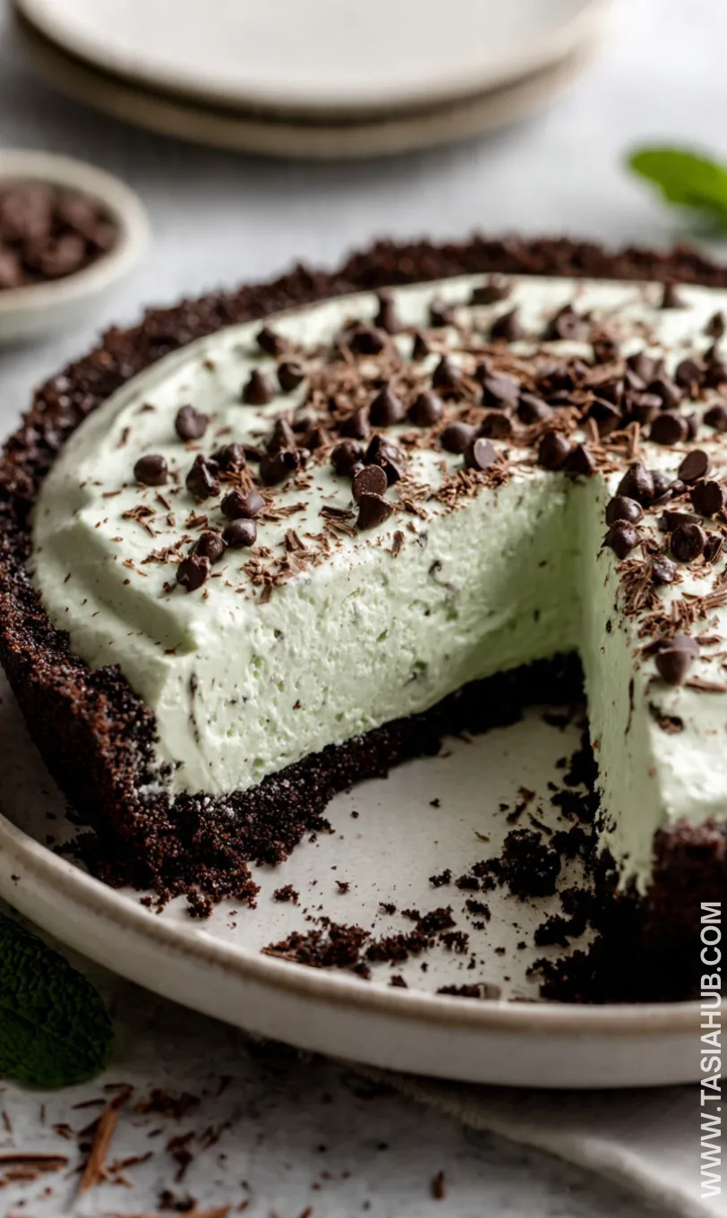 grasshopper pie recipe