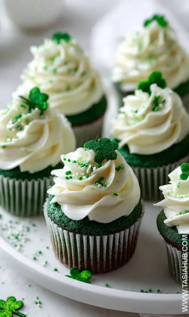green velvet cupcakes