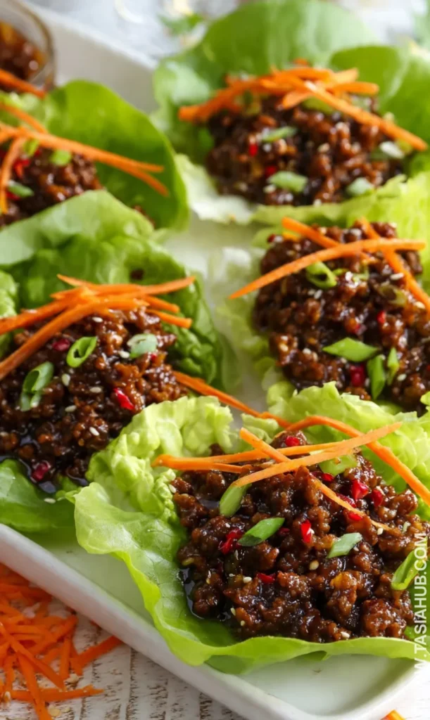 ground beef lettuce recipe