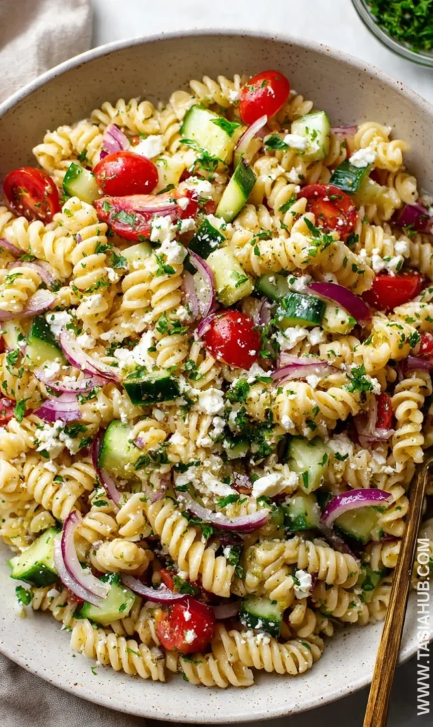 lemon pasta salad