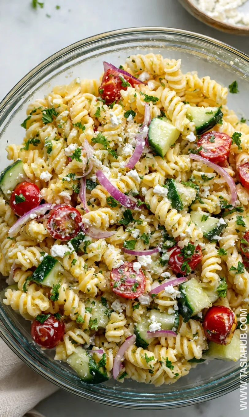 lemon pasta salad recipe