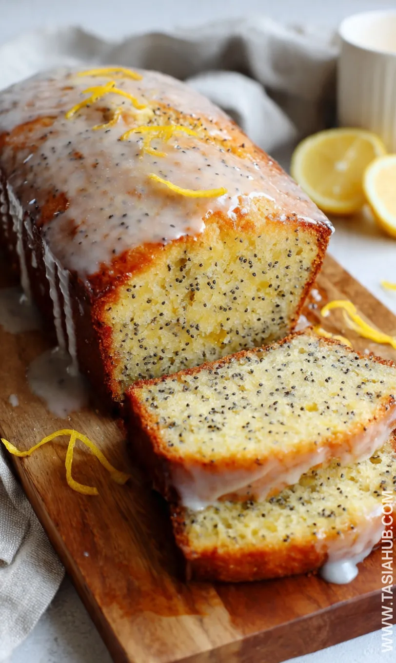 lemon poppy seed loaf