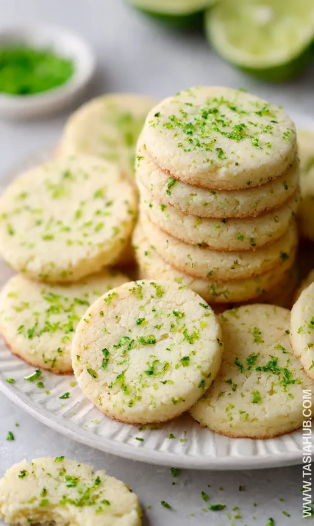 lime shortbread cookies recipe