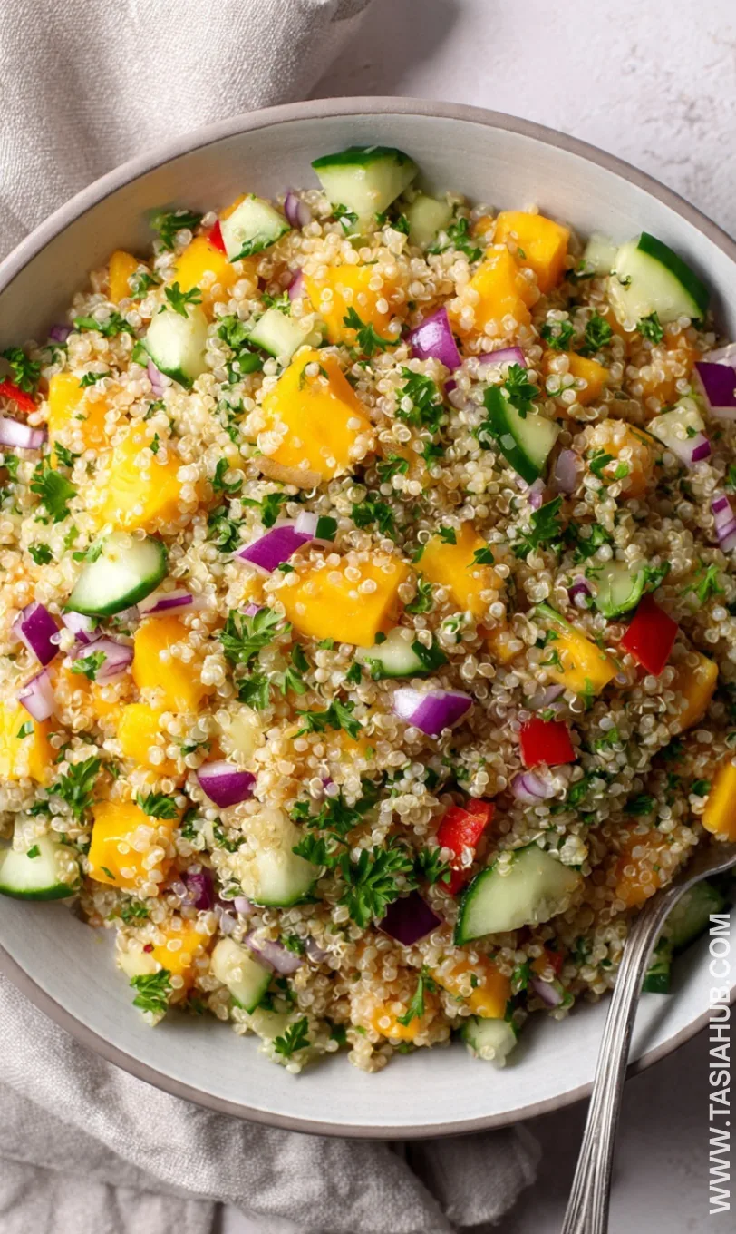 mango quinoa salad