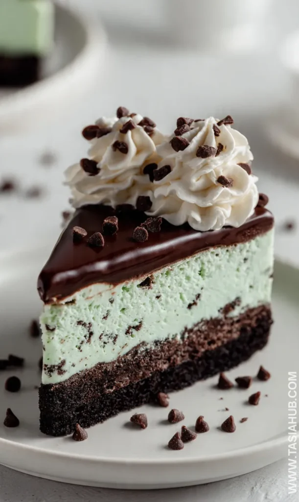 mint chocolate ice cream cake