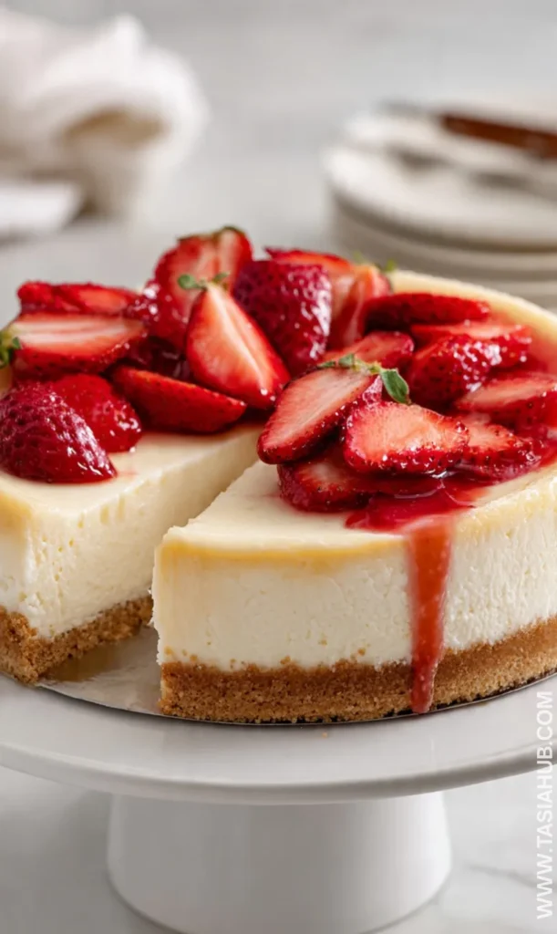 no bake strawberry cheesecake recipe