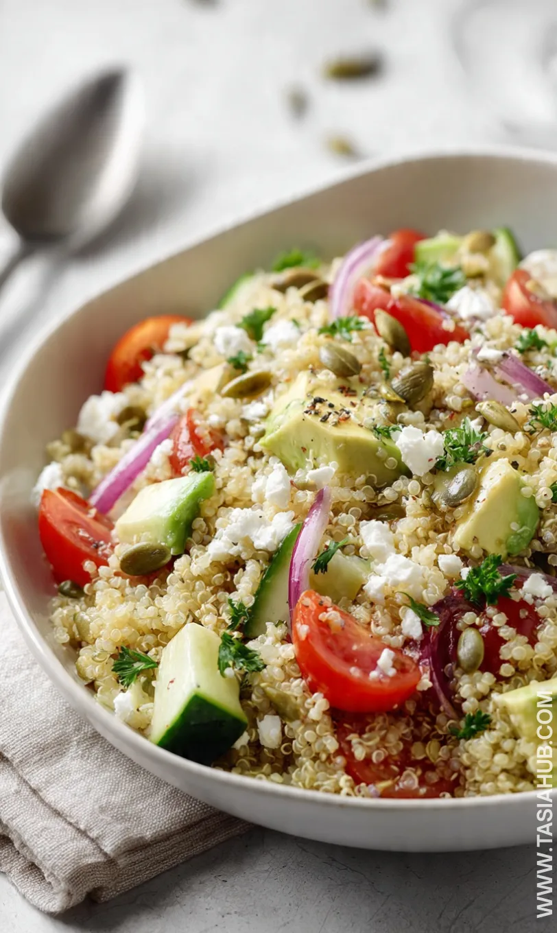 quinoa avocado salad