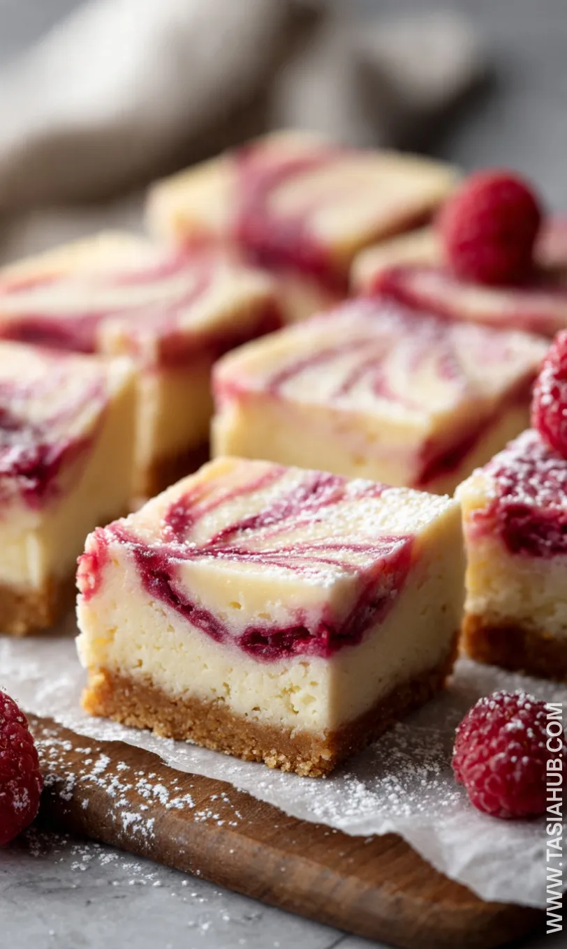 raspberry cheesecake bars