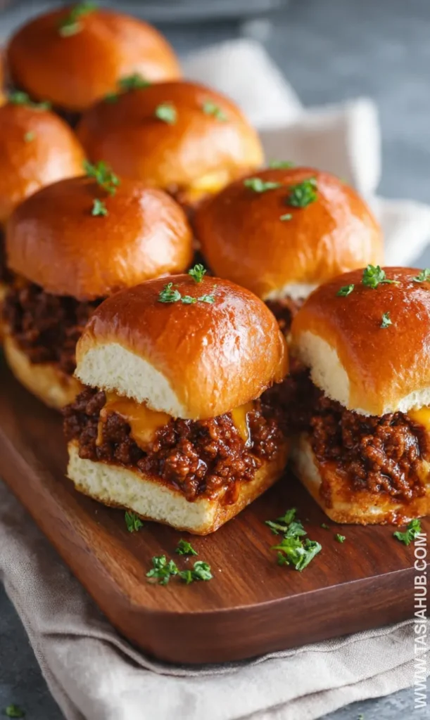 sloppy Joe sliders recipe
