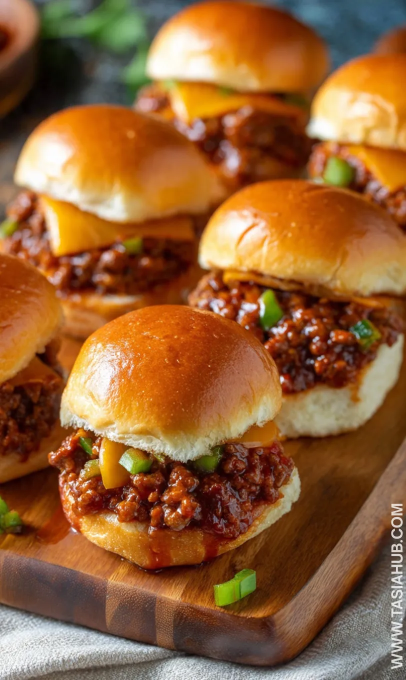 sloppy Joe sliders