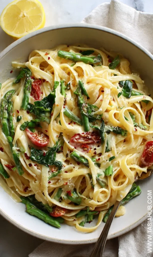 spring vegetable pasta