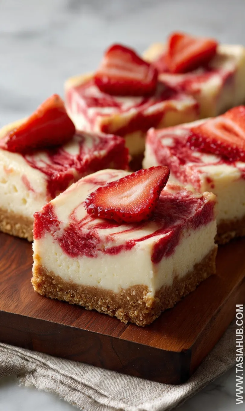 strawberry cheesecake bars recipe
