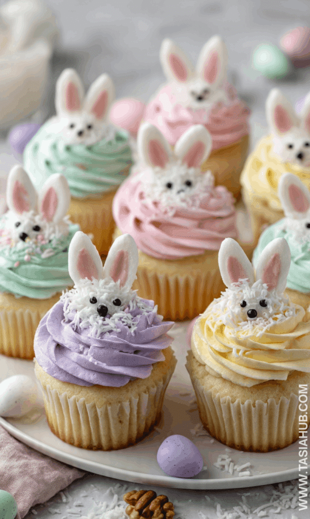 Easter bunny cupcakes recipe