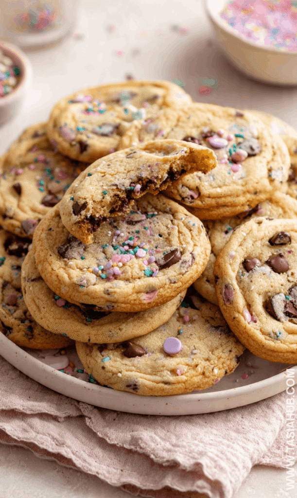 Easter chocolate chip cookies recipe
