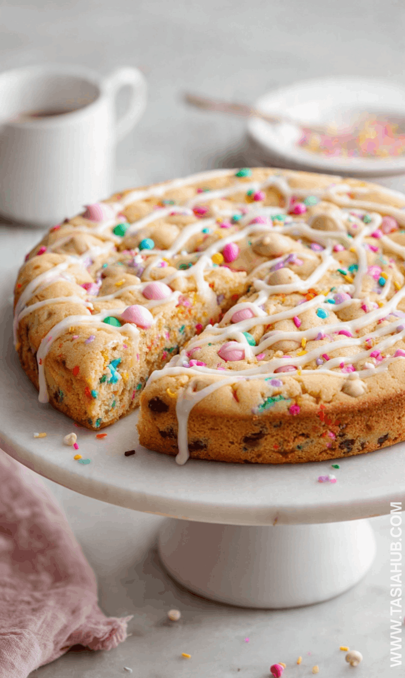 Easter cookie cake
