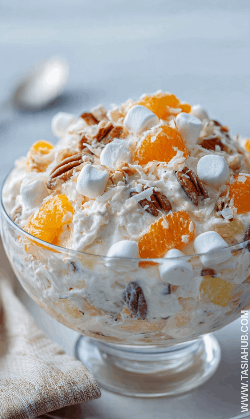 Easter fluff salad recipe