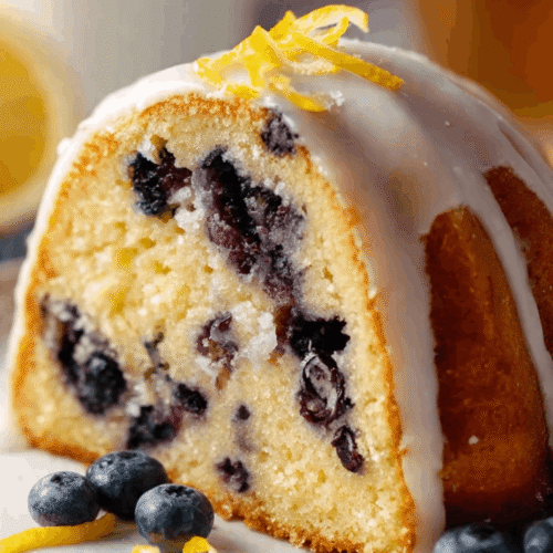 lemon blueberry bundt cake