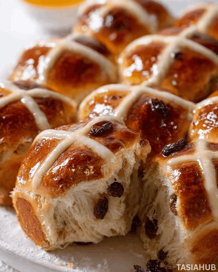 Homemade Hot Cross Buns