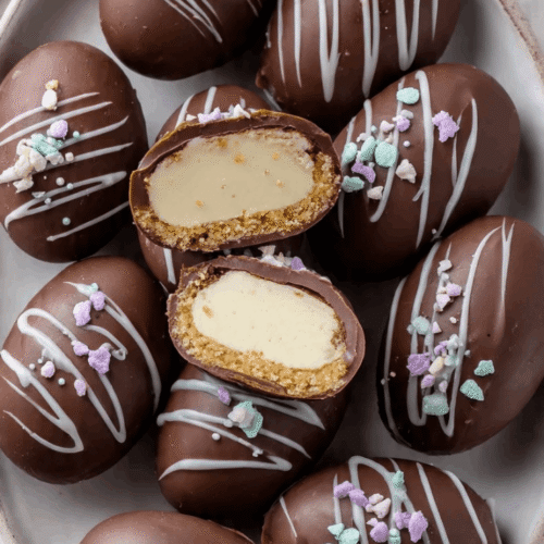 easter egg cheesecake