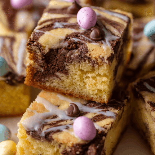 easter cake cookie mix bars