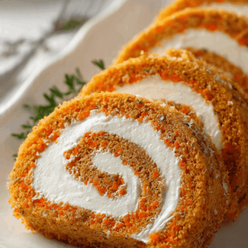 carrot cake roll