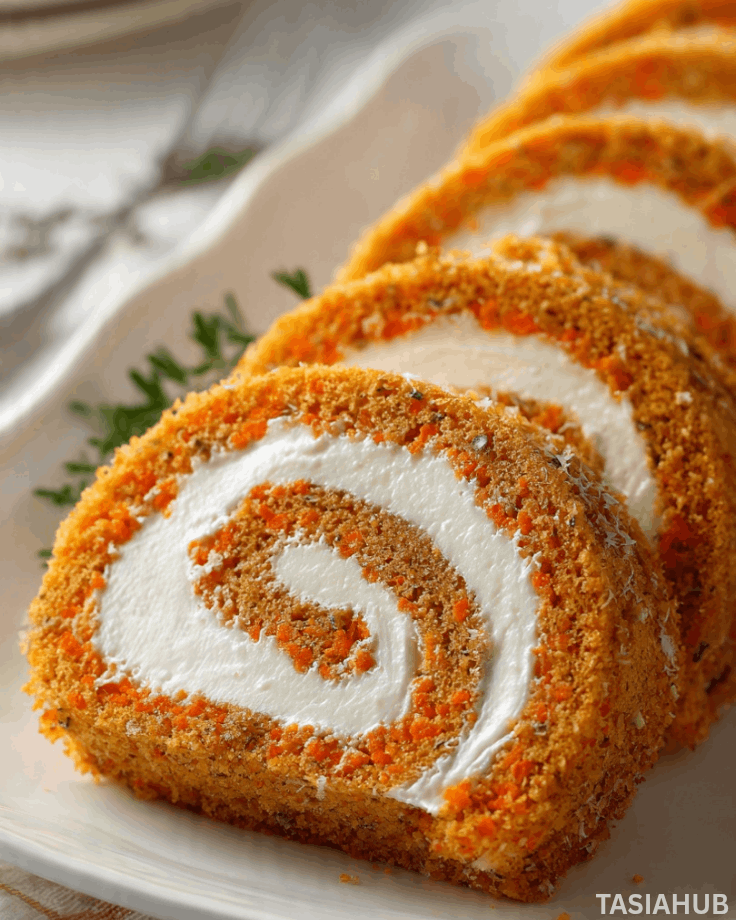 Carrot Cake Roll