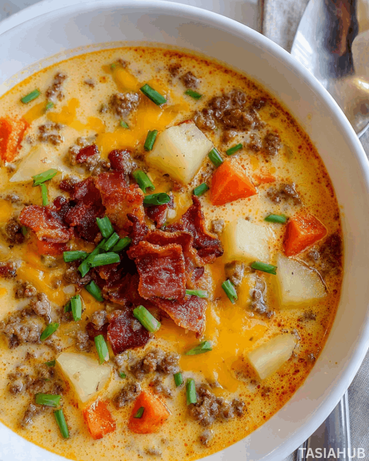Cheeseburger Soup