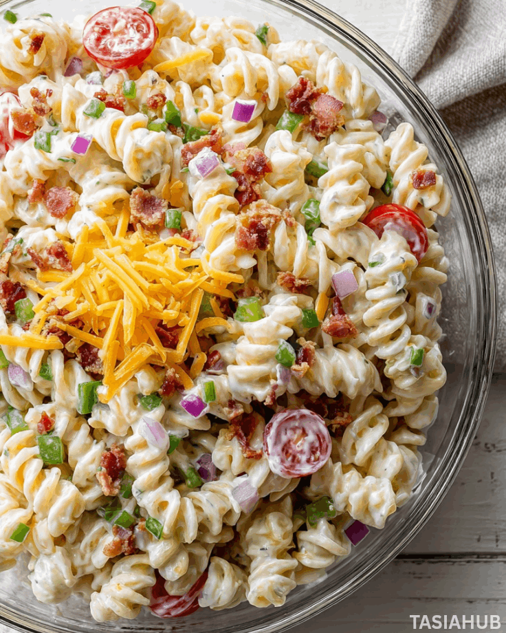 Bacon Ranch Pasta Salad
