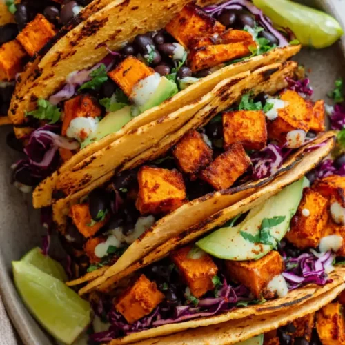 Sweet potato tacos