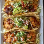 Grilled shrimp tacos