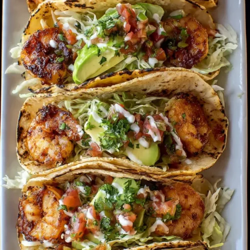 Grilled shrimp tacos