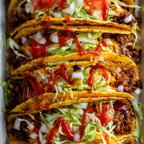 Cheeseburger tacos