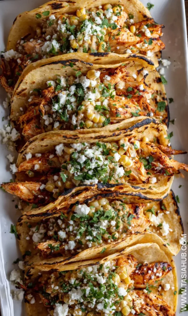 Street corn tacos