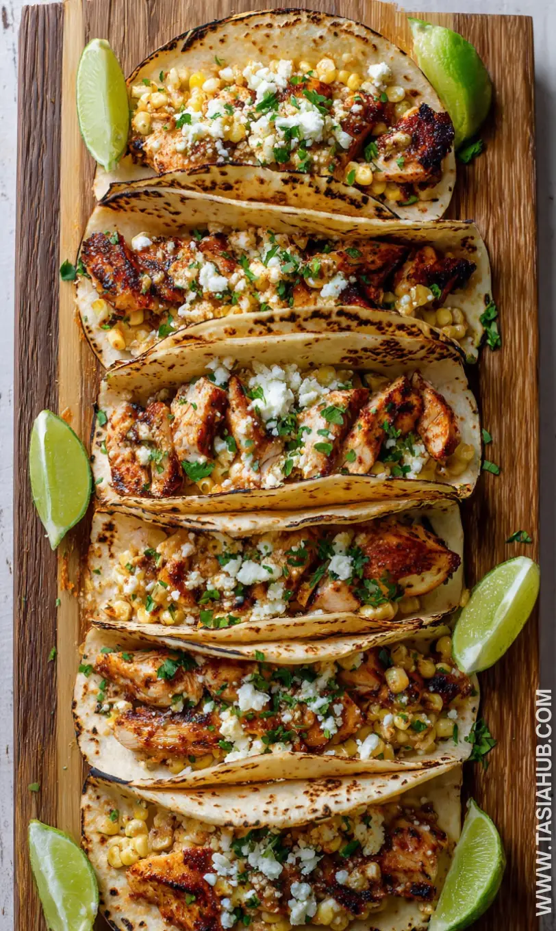 Street corn tacos recipe