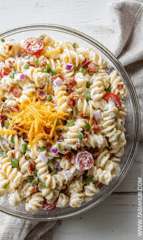 bacon ranch pasta salad recipe