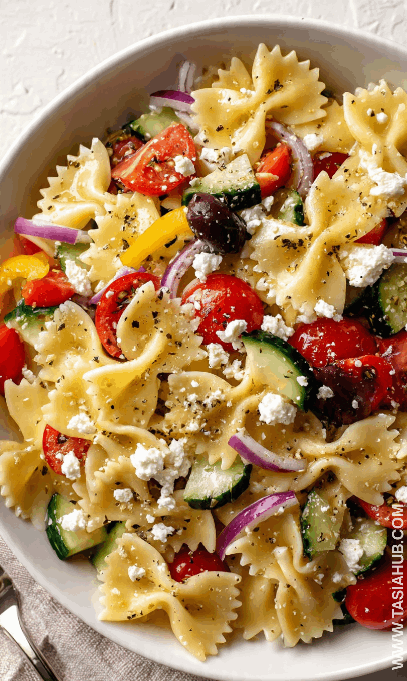 bowtie pasta salad 1