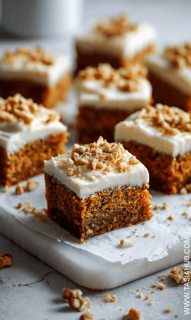 carrot cake bars