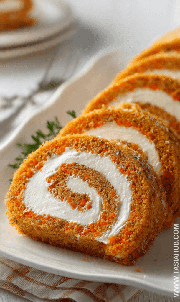 carrot cake roll recipe