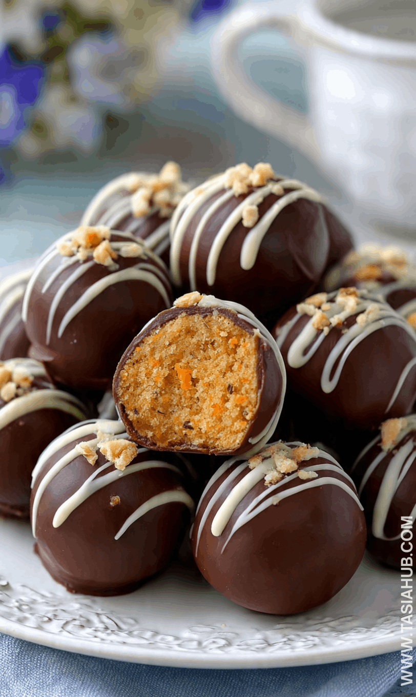 carrot cake truffles recipe