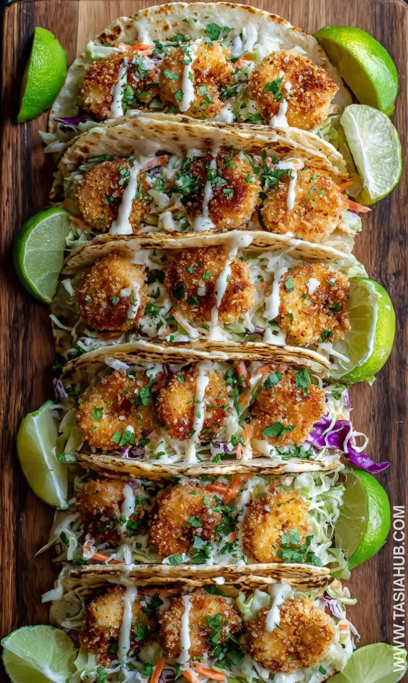 coconut shrimp tacos