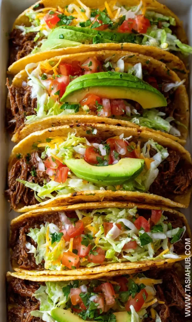 shredded beef tacos recipe