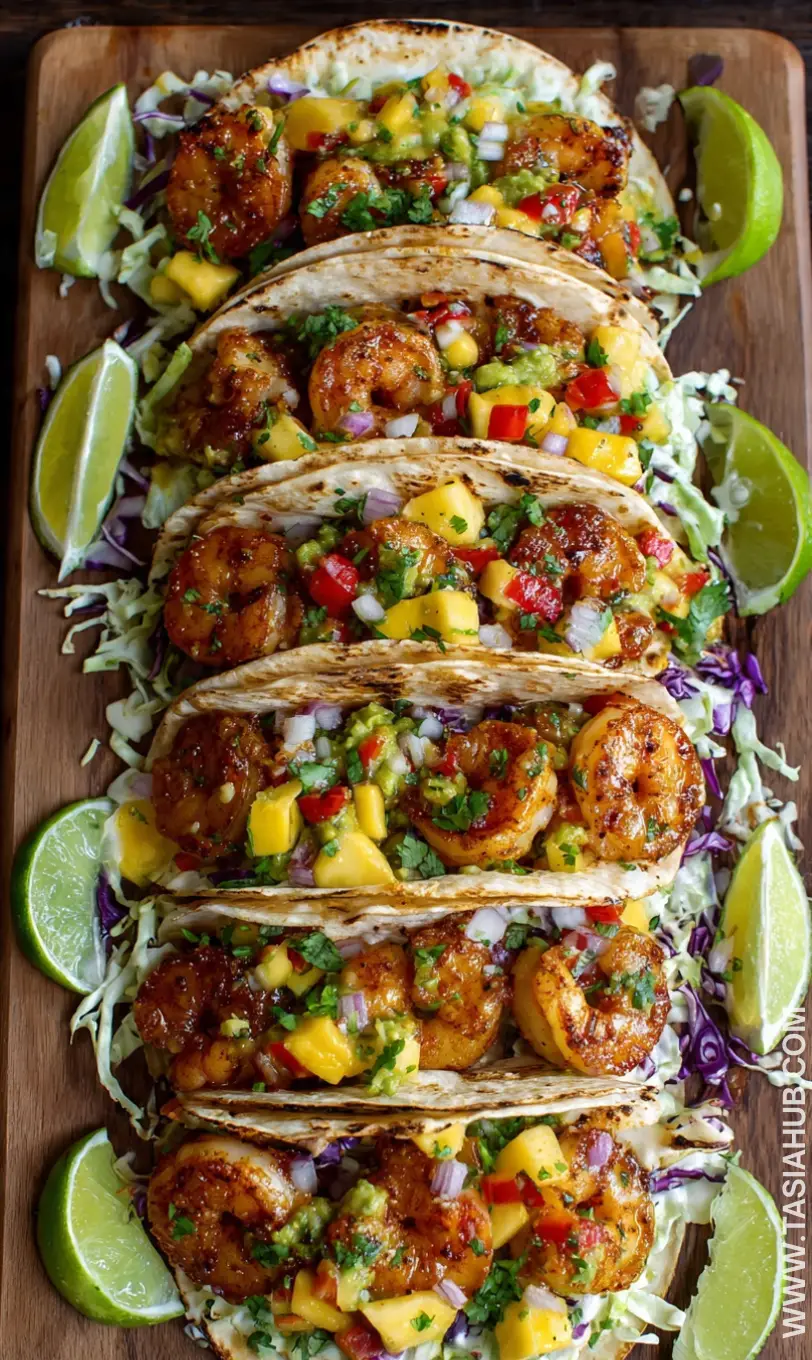 shrimp tacos with mango salsa recipe