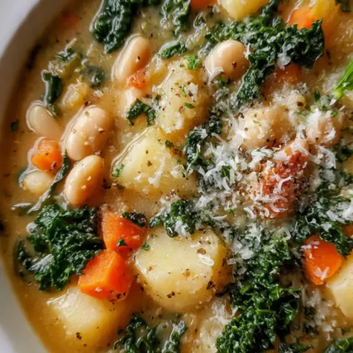 Bean and potato soup